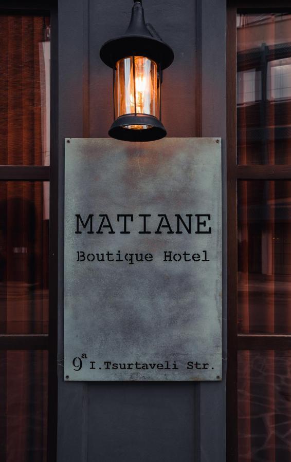 Matiane Boutique Hotel Tbilisi Exteriér fotografie